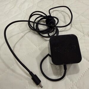 Black Power Adapter with Cable for Alexa